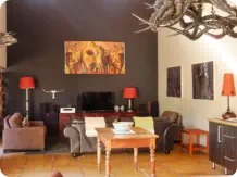 Central Lounge Sunset Game Lodge